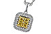 C320-49852: NECK .52 FANCY YELLOW DIAMONDS .72 TW