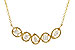 C320-52561: NECKLACE .50 TW FANCY CUT DIAS (18")