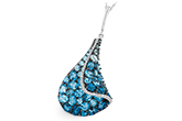 D233-23497: NECK 4.81 BLUE TOPAZ 4.94 TGW