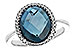 D235-02561: LDS RG 5.31 LONDON BLUE TOPAZ 5.45 TGW