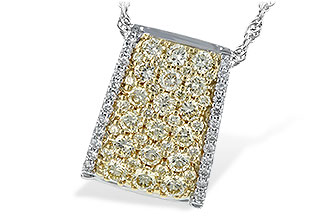 D235-02588: NECK .95 YELLOW DIAS 1.09 TW