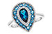 D235-95352: LDS RG 1.52 TW BLUE TOPAZ 1.60 TGW