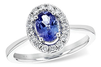 D235-98070: LDS RG .73 TANZANITE .97 TGW