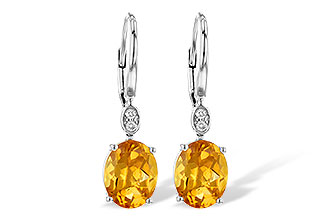 D235-99825: EARR 3.20 TW CITRINE 3.25 TGW (9x7MM CIT)