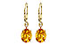 D235-99825: EARR 3.20 TW CITRINE 3.25 TGW (9x7MM CIT)