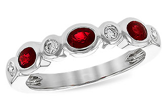 D318-67179: LDS WED RG .55 RUBY .68 TGW