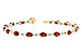 D318-68025: BRACELET 6.44 GARNET 6.60 TGW