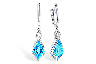 D319-57134: EARR 2.72 TW BLUE TOPAZ 2.90 TGW