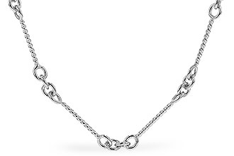 D319-60797: TWIST CHAIN (22IN, 0.8MM, 14KT, LOBSTER CLASP)