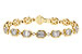 D320-46234: BRACELET 1.02 BAG 1.30 TW