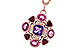 D320-48916: NECKLACE 2.76 SEMI-PREC (AM,GT,PT) 2.82 TGW