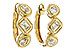 D320-53534: EARRINGS .42 TW FANCY CUT DIAS
