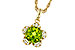 D320-54379: NECKLACE 2.16 PERIDOT 2.28 TGW (8MM RD)