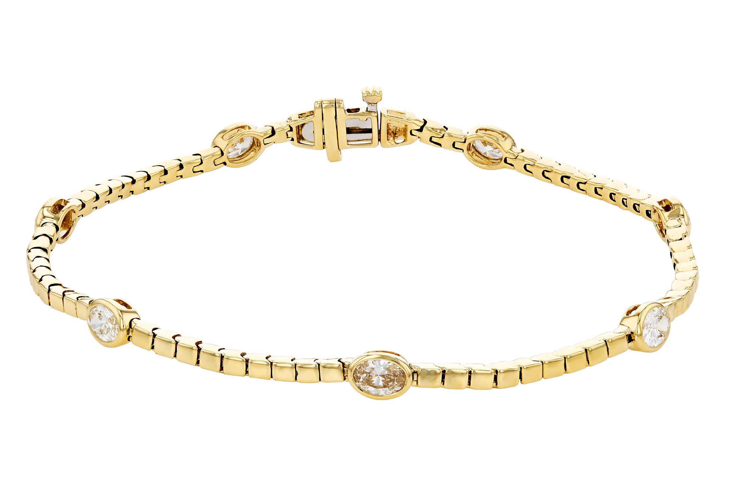 D321-38970: BRACELET 1.30 TW OVAL DIA (7")