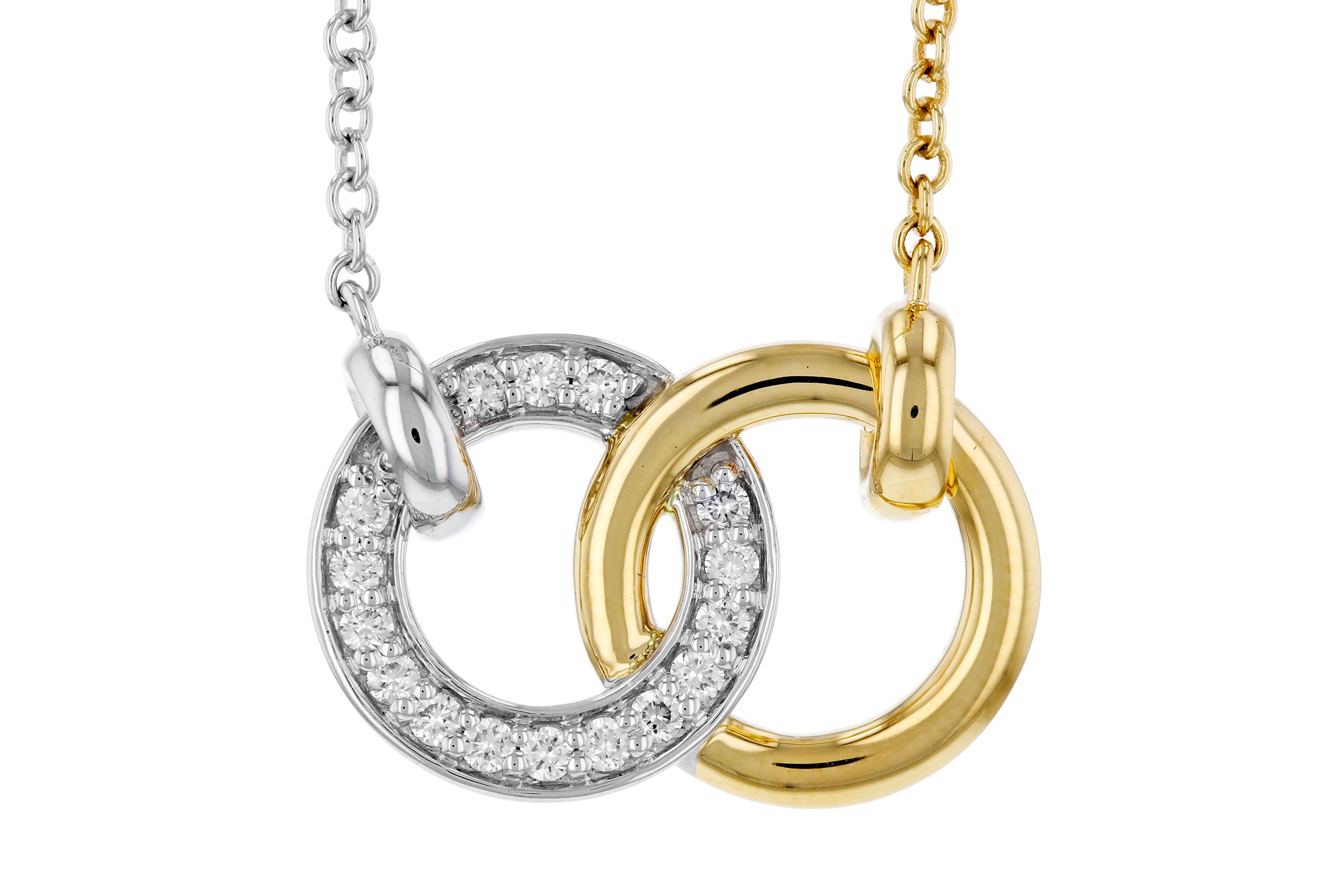 D321-38979: NECKLACE .20 TW (18")