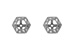 E045-99834: EARRING JACKETS .08 TW (FOR 0.50-1.00 CT TW STUDS)