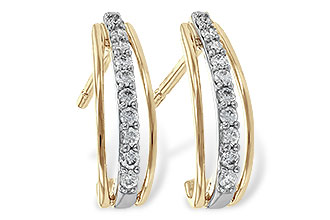 E230-48006: EARRINGS .19 TW