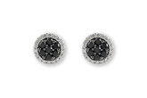 E232-35297: EARR .47 BLACK DIA .72 TW