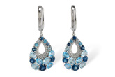 E233-26252: EARR 4.01 BLUE TOPAZ 4.24 TGW
