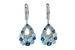 E233-26252: EARR 4.01 BLUE TOPAZ 4.24 TGW
