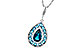 E235-95343: NECK 2.55 TW BLUE TOPAZ 2.65 TGW