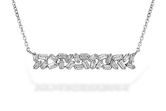 E235-96188: NECK .24 TW BAGUETTES