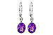 E235-99825: EARR 2.85 TW AMETHYST 2.90 TGW (9x7MM AMY)