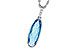 E318-67152: NECK 1.90 BLUE TOPAZ 1.93 TGW