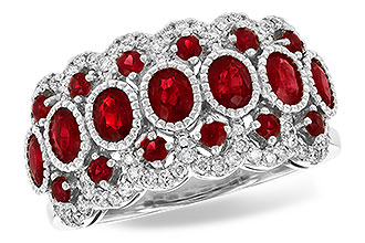 E318-67179: LDS WED RG 1.90 TW RUBY 2.15 TGW