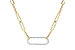 E319-55361: NECKLACE .50 TW (17 INCHES)