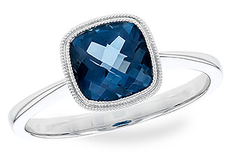 E319-59825: LDS RG 1.56 CT LONDON BLUE TOPAZ