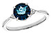 E319-59852: LDS RG 1.60 LONDON BLUE TOPAZ 1.62 TGW (7MM RD)