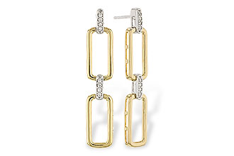 E319-61679: EARRINGS .08 TW