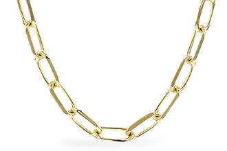 E320-47152: PAPERCLIP MD (7IN, 3.10MM, 14KT, LOBSTER CLASP)