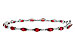 E320-48088: BRACELET 4.65 RUBY 4.97 TGW (7")