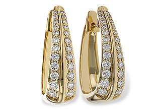 E320-48952: EARRINGS 2.00 TW