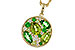 E320-49843: NECK 2.20 TW SEMI-PRECIOUS (TSAV, PER) 2.37 TGW