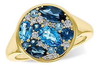 E320-49852: LDS RG 1.80 TW BLUE TOPAZ 1.96 TGW