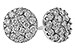 E320-49879: EARRINGS .50 TW