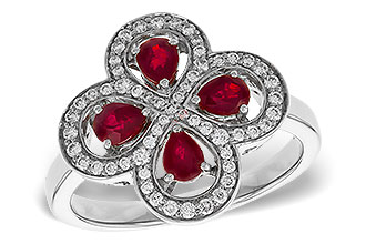 E320-51688: LDS RG .68 TW RUBY .96 TGW