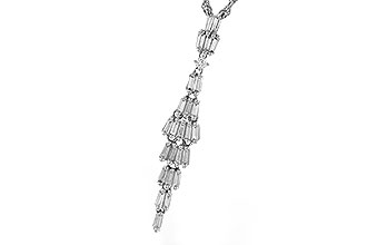 E320-51697: NECKLACE .33 BAG .35 TW