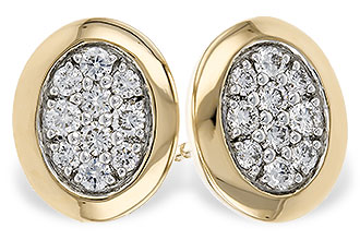 E320-52570: EARRINGS .39 TW