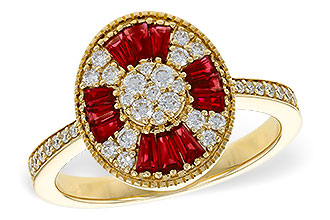 E320-52625: LDS RG .54 TW RUBY .84 TGW