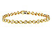 E320-53525: BRACELET 2.15 TW FANCY CUT DIAMONDS