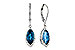 E320-53543: EARR 2.42 TW LONDON BLUE TOPAZ 2.50 TGW (9x5MM MQ)