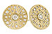 F229-60779: EARRINGS .51 TW