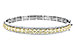 F235-03488: BANGLE 4.20 YELLOW DIAS 5.63 TW