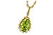F235-04443: NECKLACE 1.30 CT PERIDOT