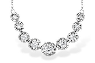 F235-98043: NECKLACE .50 TW