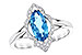 F318-70806: LDS RG 1.26 BLUE TOPAZ 1.37 TGW